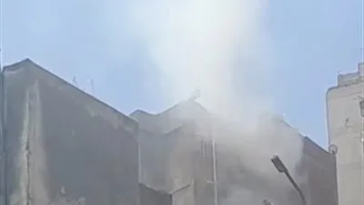 نشوب حريق في مبنى سكني بحلمية الزيتون