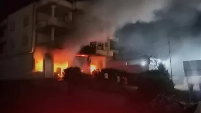 انفجار خزان هواء في محطة بنزين بميدان رمسيس.. ودوريات الحماية المدنية تتدخل لتأمين الوضع