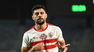الزمالك يستبعد مصطفى شلبي من معسكر العاصمة الإدارية.