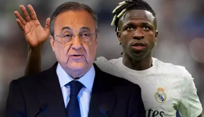 أزمة غير متوقعة في ريال مدريد.. تصرف فينيسيوس يثير غضب فلورنتينو بيريز