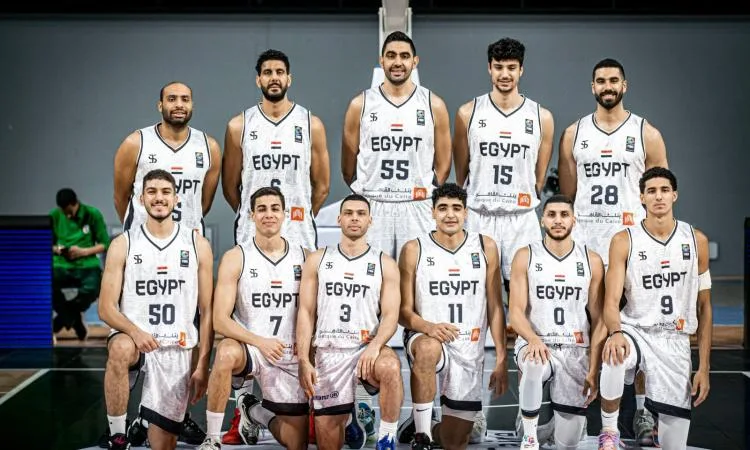 منتخب مصر لكرة السلة يتحضر للمشاركة في البطولة الدولية الودية في بيروت