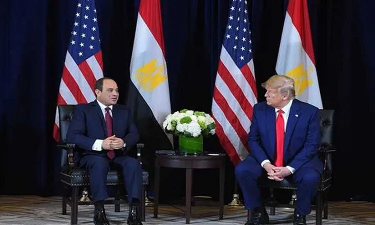 اتصال الهاتف السري: السيسي يتحدث مع ترامب. ماذا تم؟