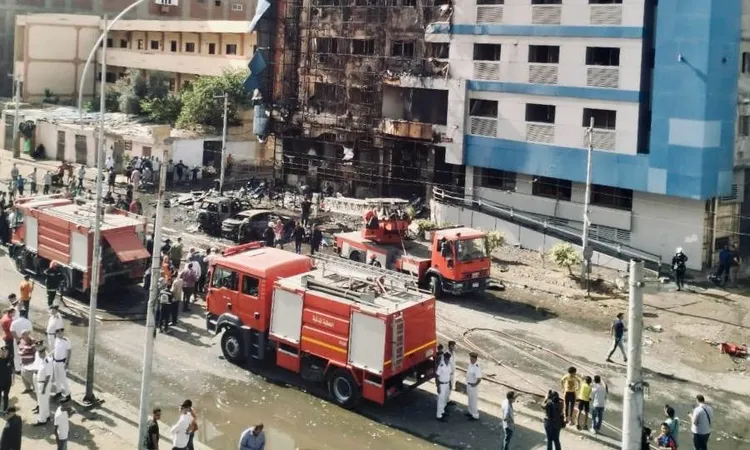 وزارة الصحة: استجابة فورية لحماية المرضى بعد نشوب حريق بمستشفى خاص في الإسكندرية